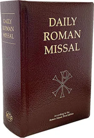 Daily Roman Missal, 7th Ed., Standard Print (Bonded Leather, Burgundy)