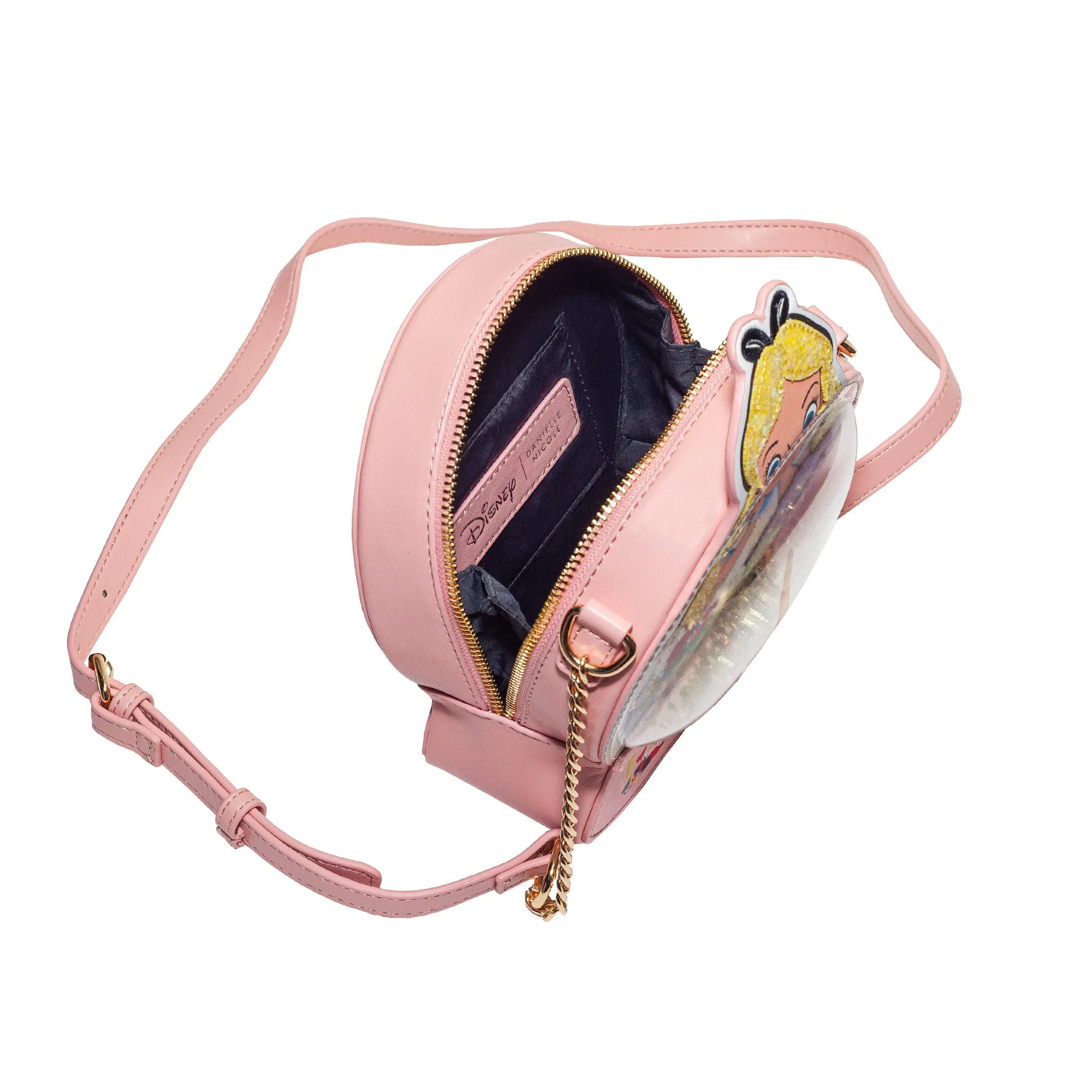 Danielle Nicole Alice in Wonderland Snow Globe Crossbody
