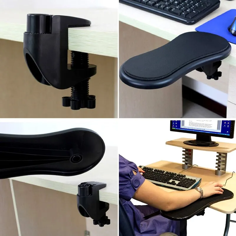 Desk Attachable Arm Wrist Rests Support