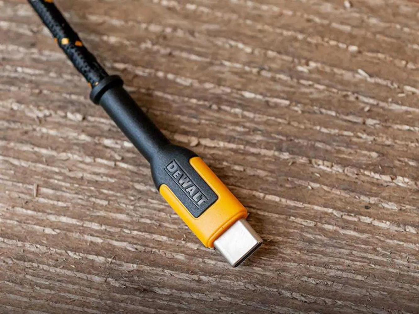 Dewalt Telecoms Usb A To Usb C Reinforced Charging Cable 1.8M (6Ft)