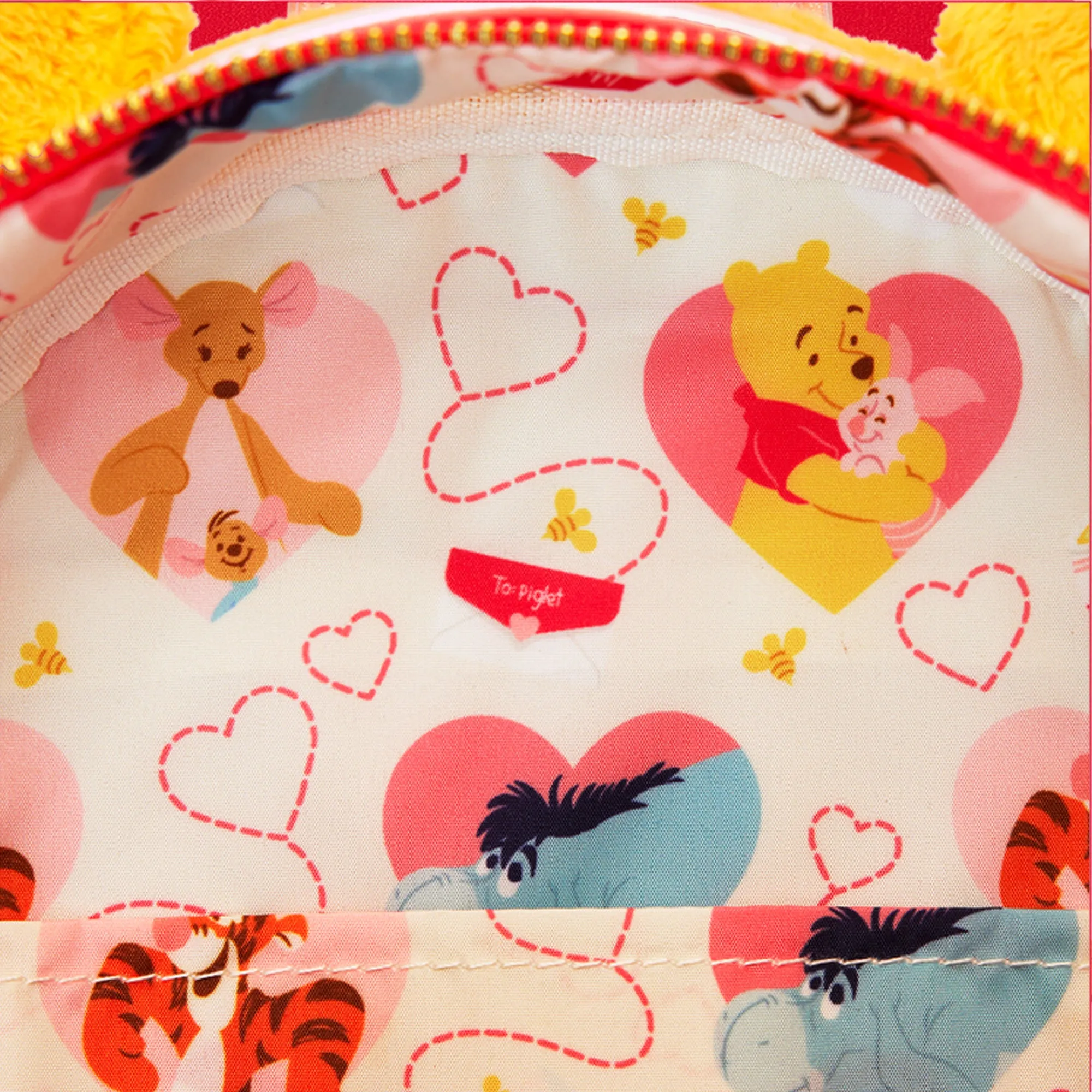 Disney Loungefly Winnie The Pooh & Piglet Love Letter Cosplay Mini Backpack