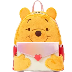 Disney Loungefly Winnie The Pooh & Piglet Love Letter Cosplay Mini Backpack