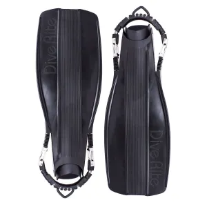 Diverite XT Fins Size medium black only in stock