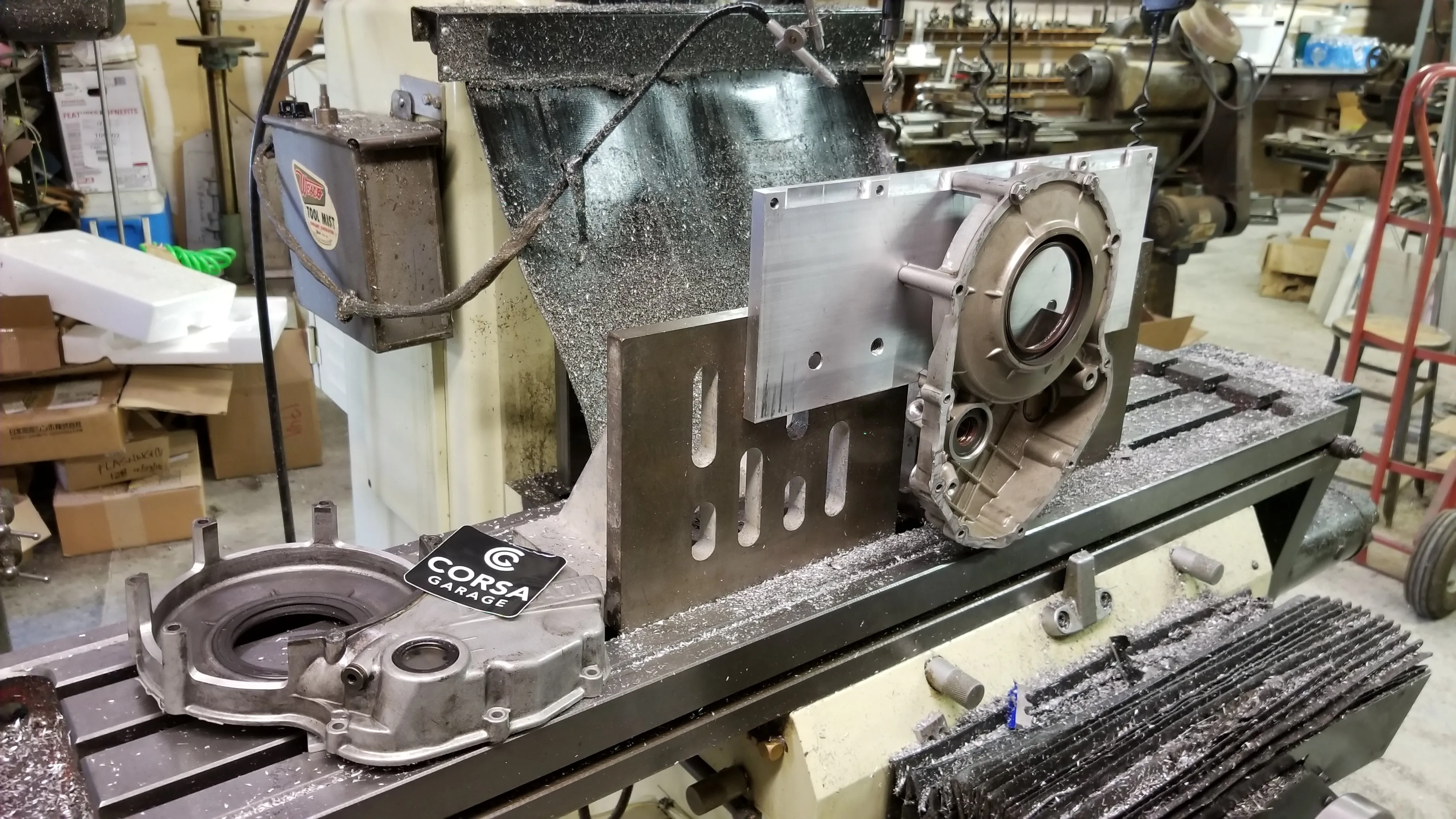 Ducati Vented Dry Clutch Case Machining Service
