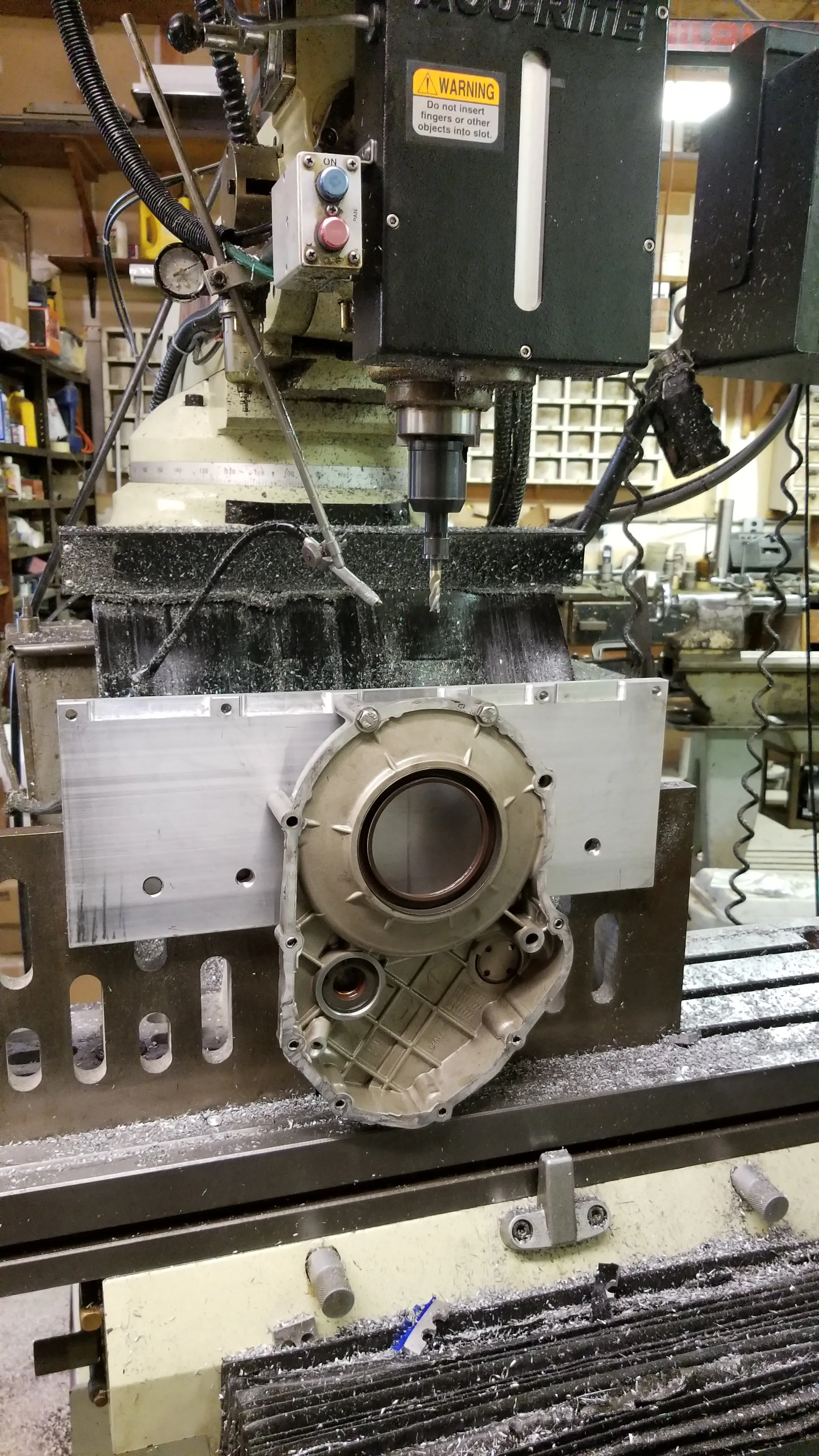 Ducati Vented Dry Clutch Case Machining Service