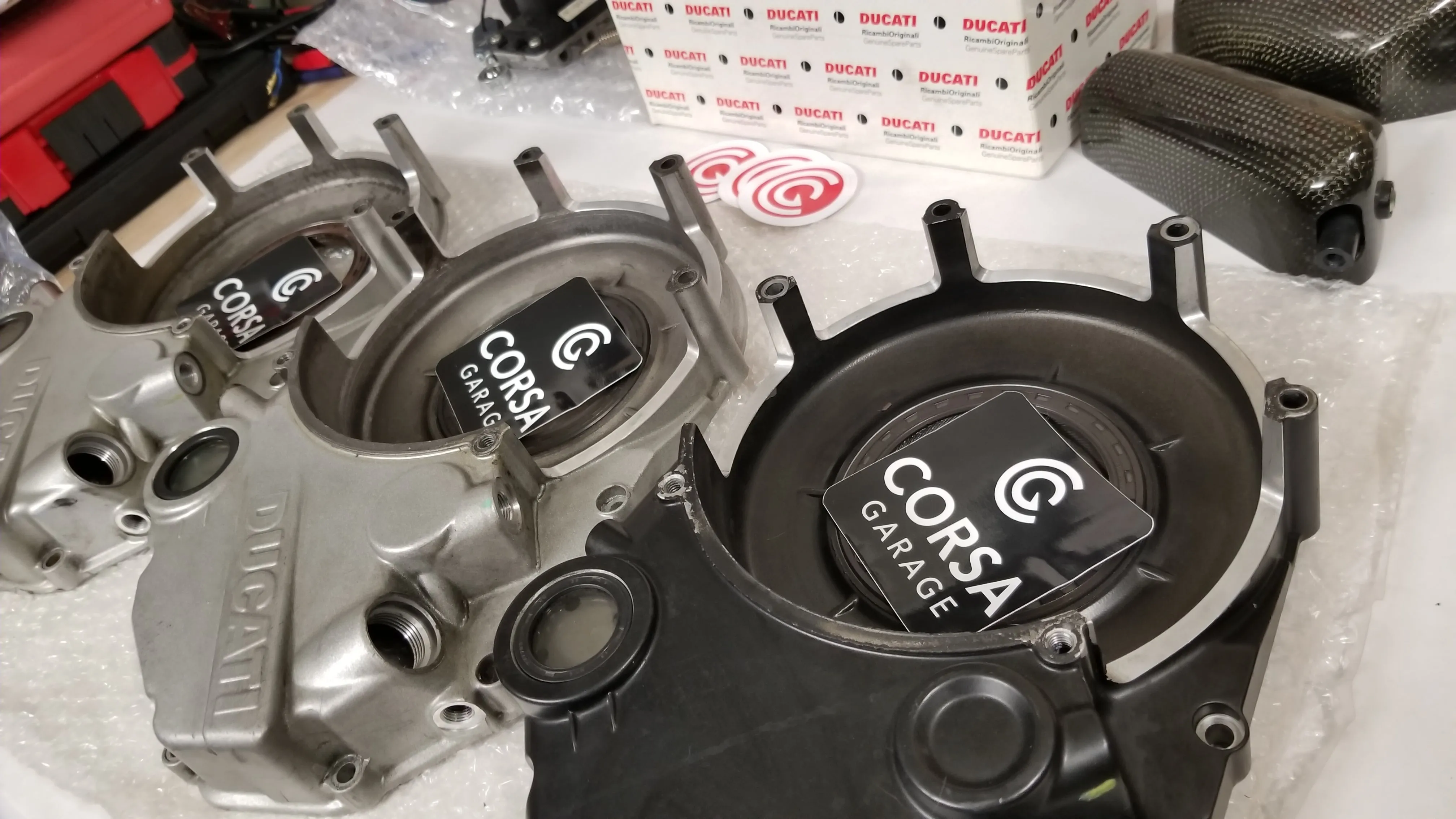 Ducati Vented Dry Clutch Case Machining Service