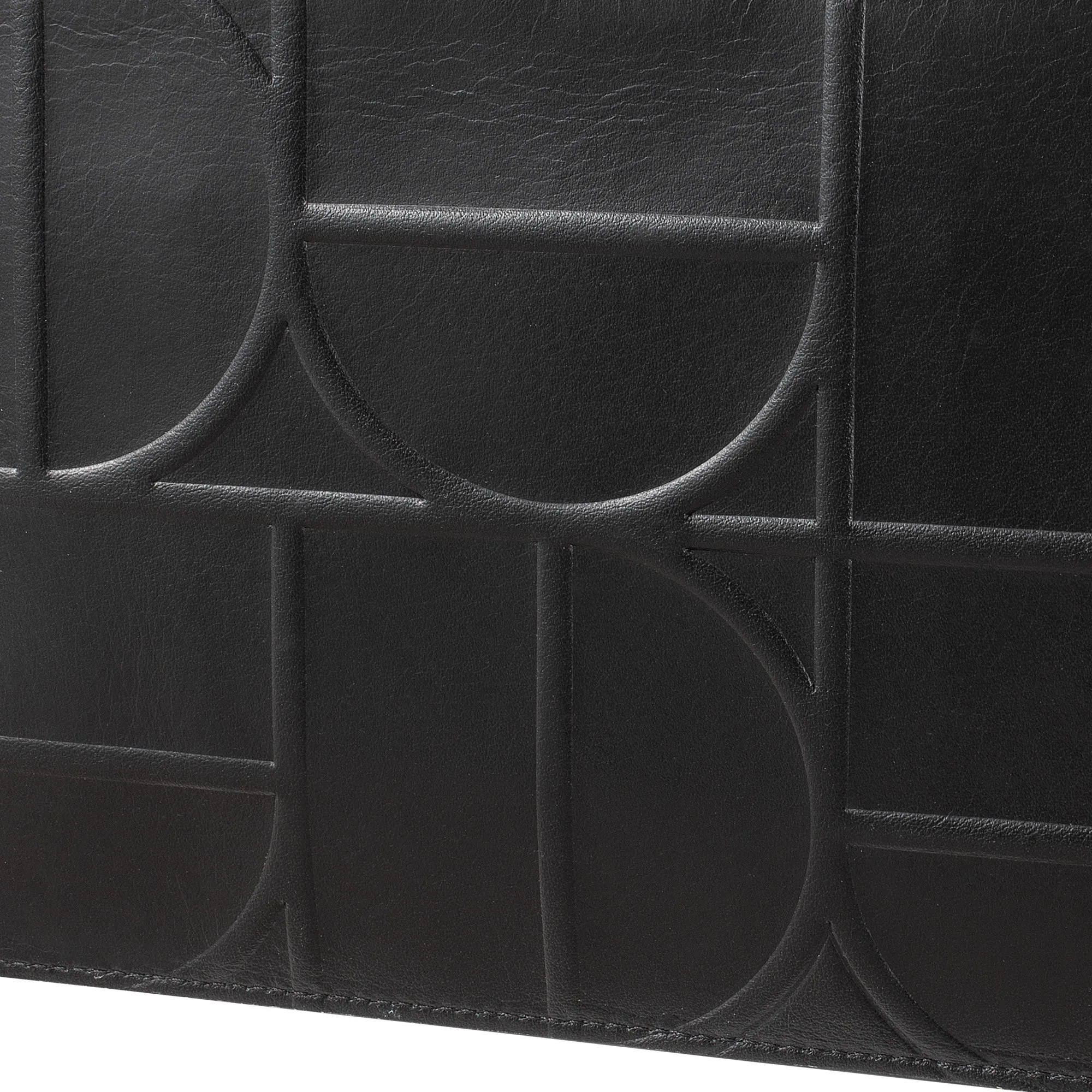 DUDU Men's Wallet Rfid Bloc in Printed Leather, Small Scheme Portfoli