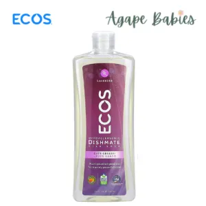 ECOS Dishmate Hypoallergenic Dish Soap - Lavender 25oz/739ml