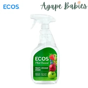 ECOS Fruit   Veggie Wash 22oz/650ml Exp: