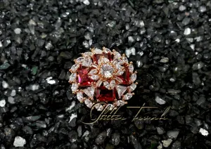 Ella Rose Gold Statement Ring