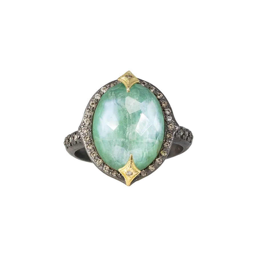 EMERALD CRIVELLI STATEMENT RING