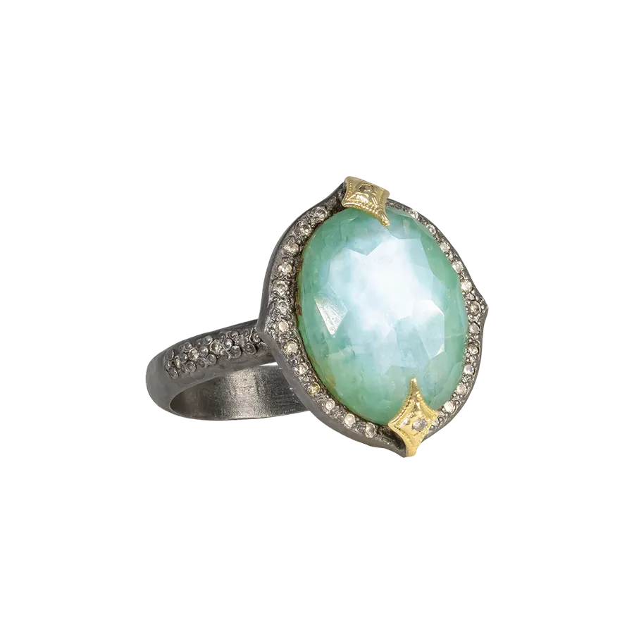 EMERALD CRIVELLI STATEMENT RING