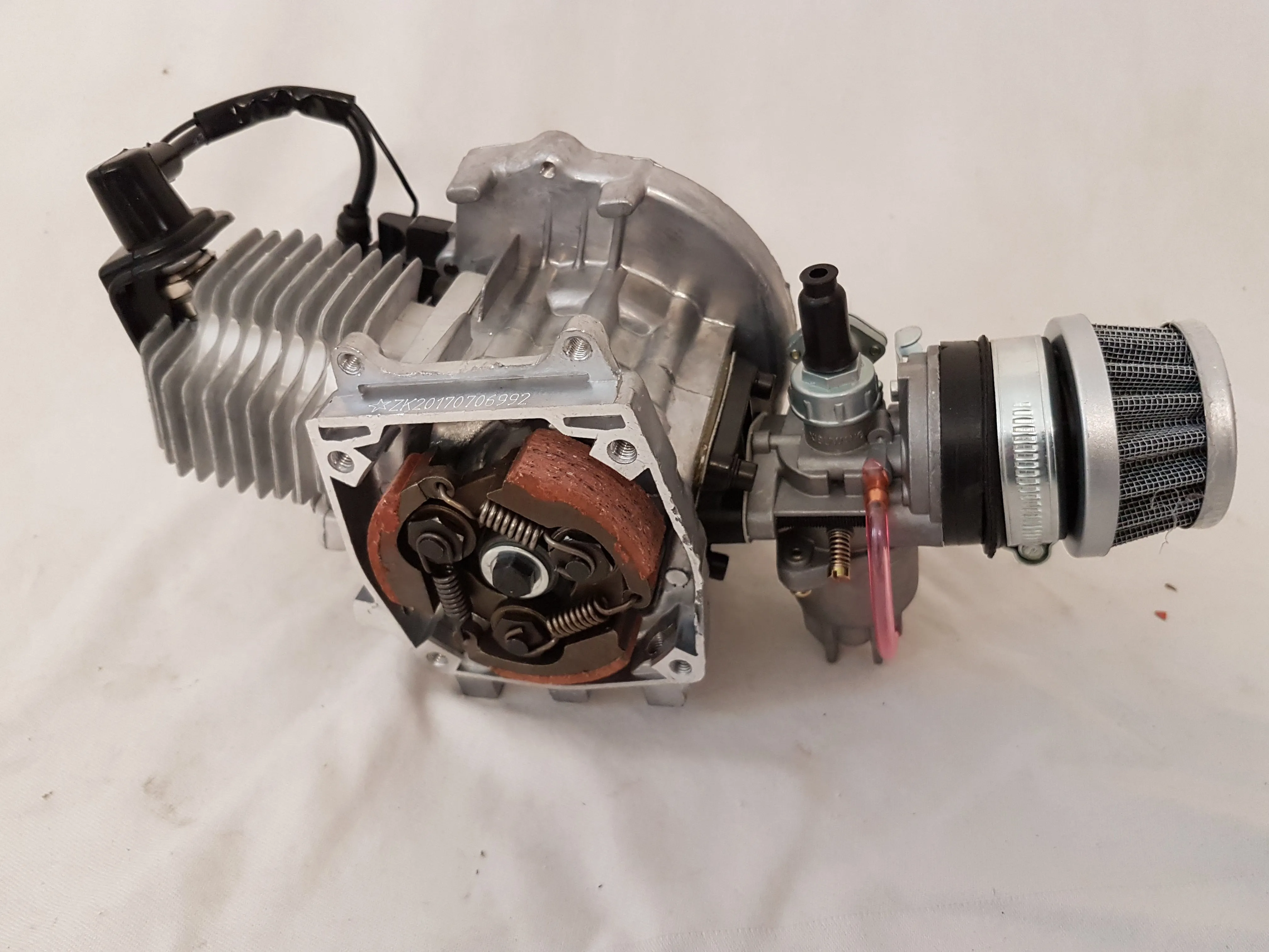 ENGXX ENGINE & CARB AIR FILTER HEAD 49CC MINIMOTO MINI MOTO DIRT BIKE / QUAD