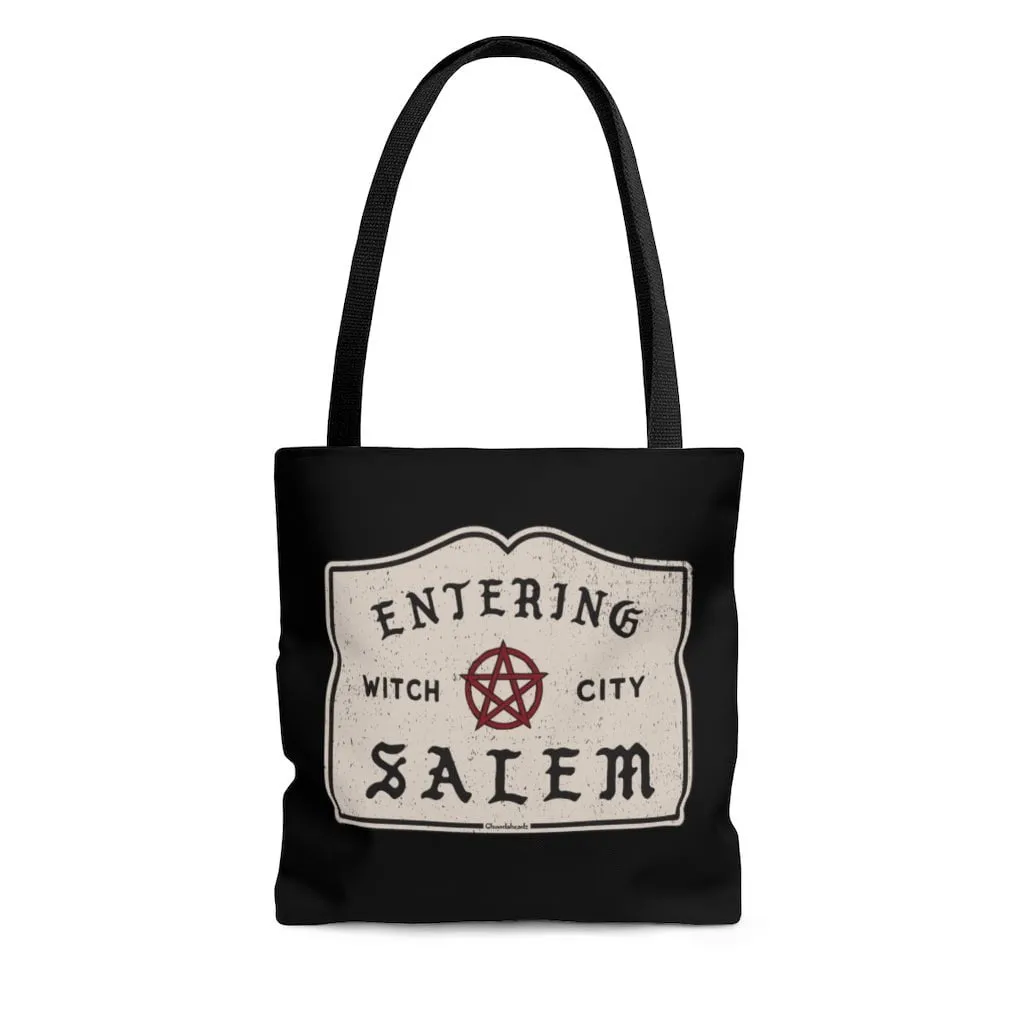 Entering Salem Tote Bag