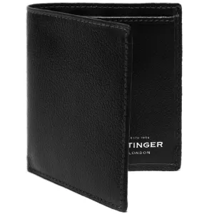 Ettinger Capra Mini Wallet with 6 Card Slips Black made of Goat Leather