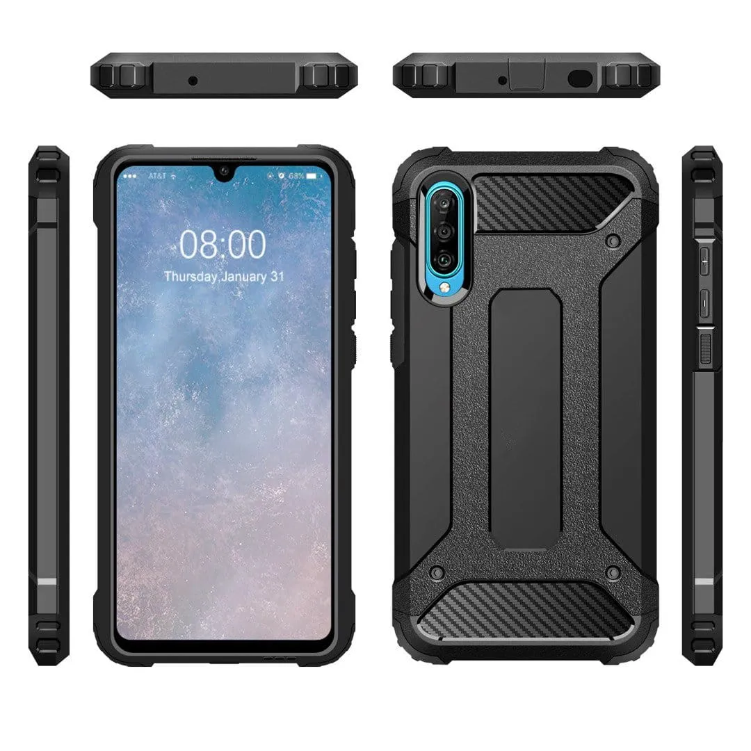 Etui Reinforced Protection Armor - Samsung Galaxy A70 / A70s - Czarny