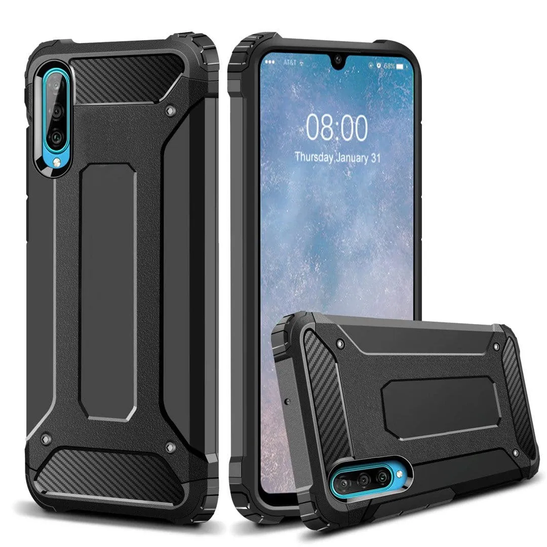 Etui Reinforced Protection Armor - Samsung Galaxy A70 / A70s - Czarny