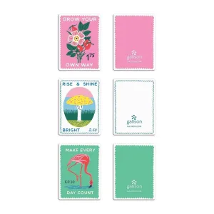 Ever Upward Stamps Shaped Magnetic Bookmarks