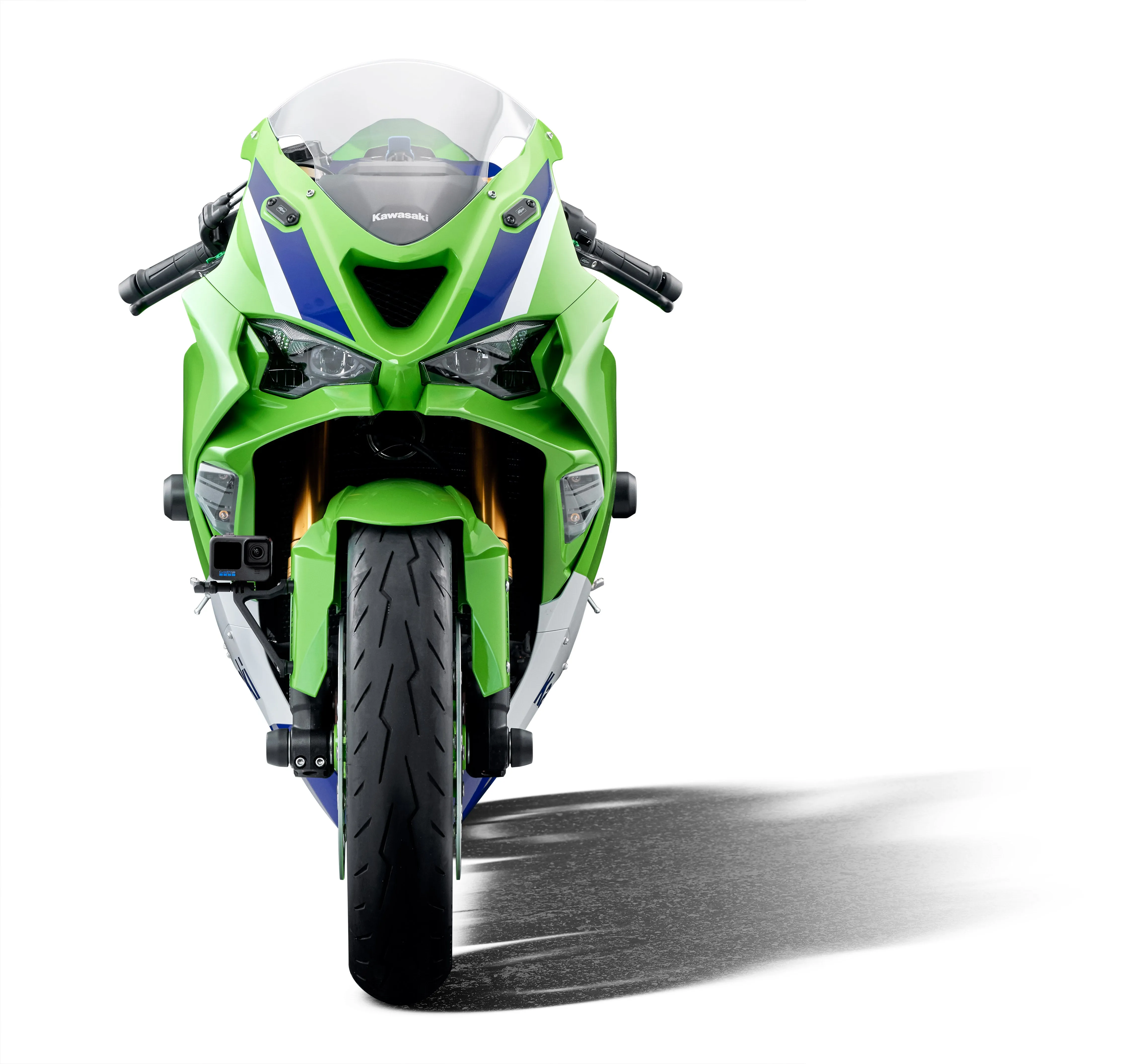 Evotech Evo Folding Clutch and Brake Lever Set - Kawasaki Ninja ZX-6R 40th Anniversary Edition  (2024 )