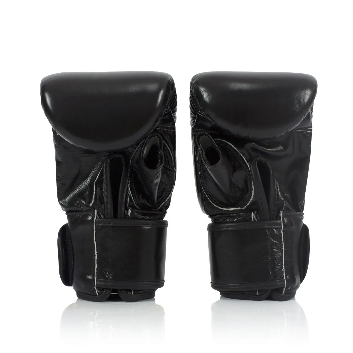 Fairtex Muay Thai Open Thumb Bag Gloves TG03 Black