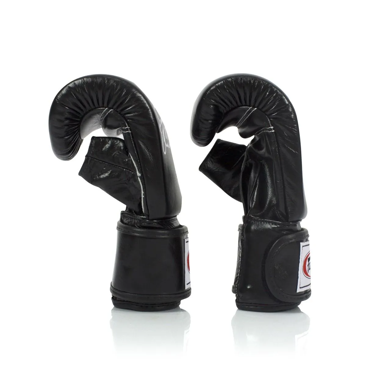 Fairtex Muay Thai Open Thumb Bag Gloves TG03 Black