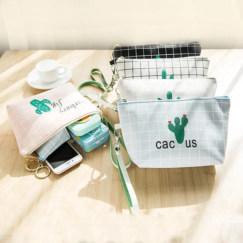 Fashion pencil bag creative cosmetic large capacity storage bag