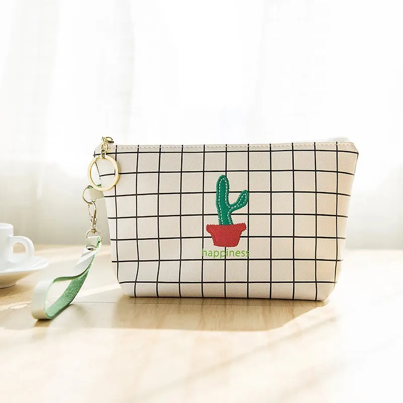 Fashion pencil bag creative cosmetic large capacity storage bag