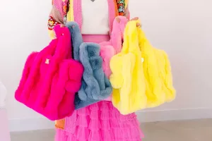 Faux Fur Tote
