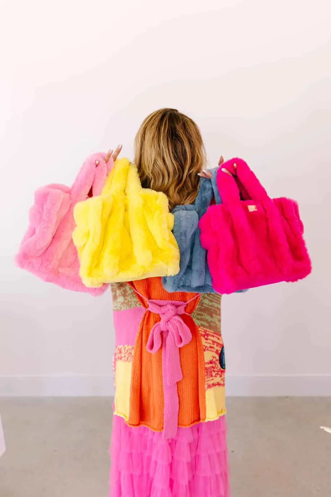 Faux Fur Tote