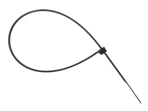 Forgefix Cable Tie Black 4.8 X 368Mm (Bag 100)