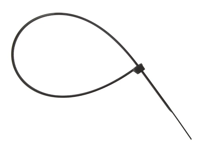 Forgefix Cable Tie Black 4.8 X 368Mm (Bag 100)