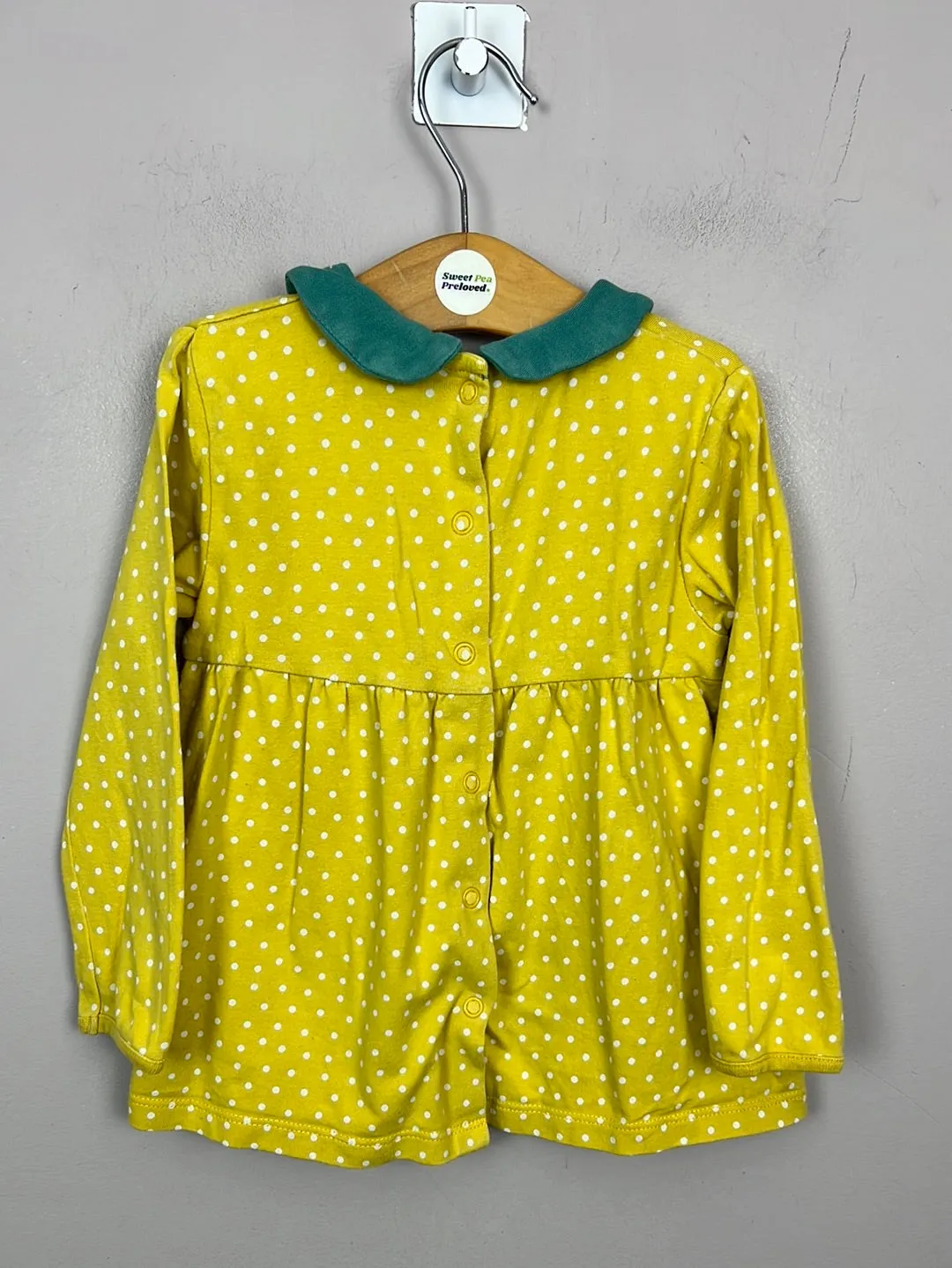 Frugi Bird Collar top 18-24m