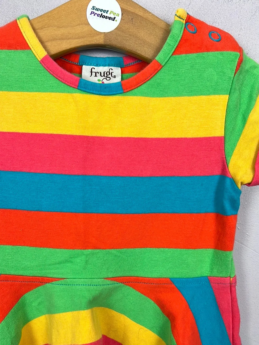 Frugi Sofia Skater Dress 6-12m