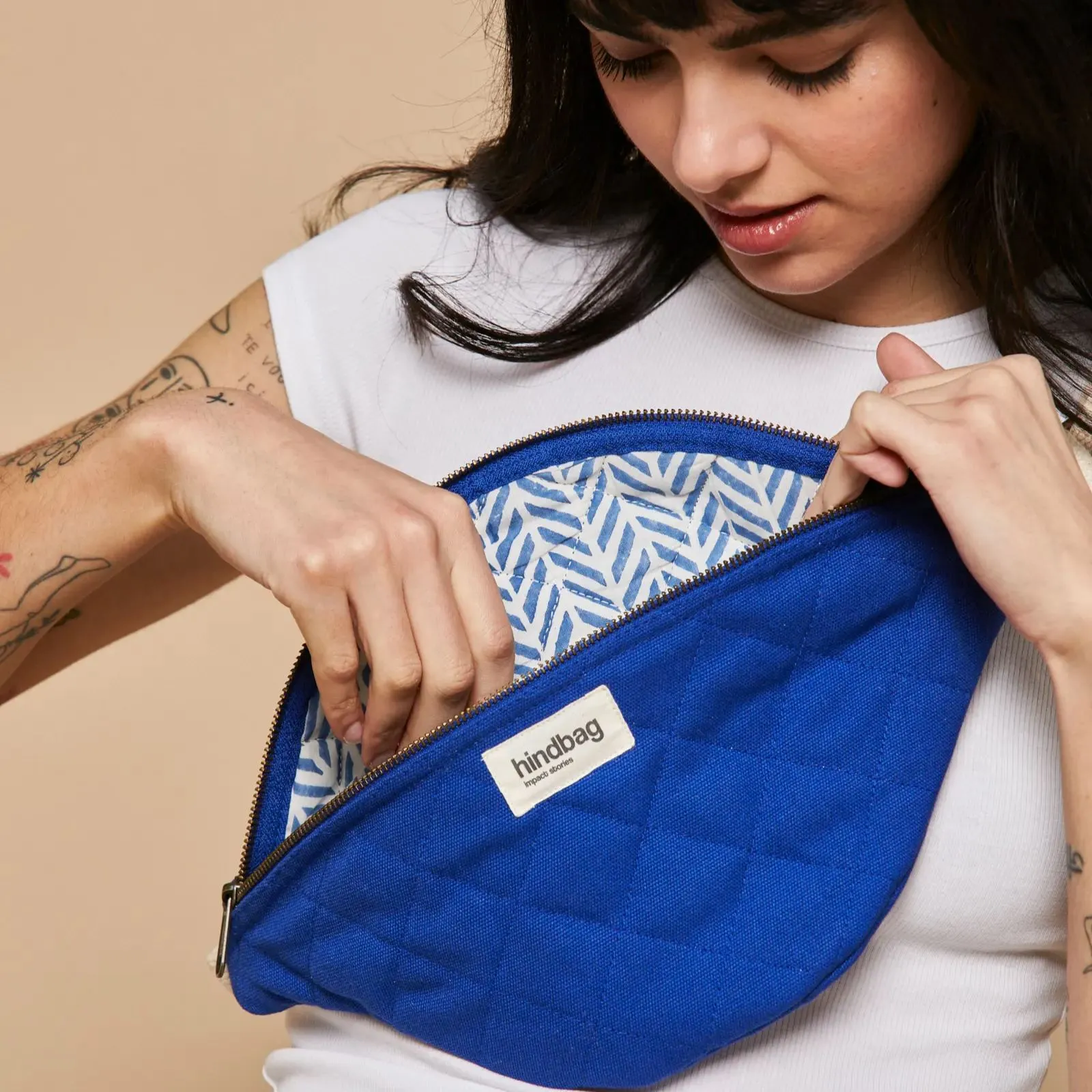 Gesteppte Fanny Pack "Olivia"