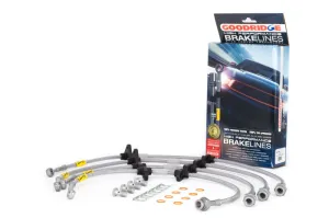 Goodridge 90-93 Integra All Models Brake Lines | 20062