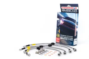Goodridge 99-00 Honda Civic Si (w/ rear disc) Brake Lines | 20021