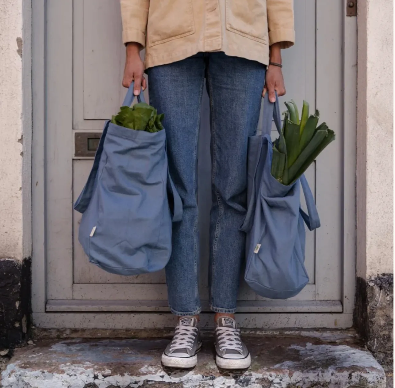 Goods Tote Bag - Blue
