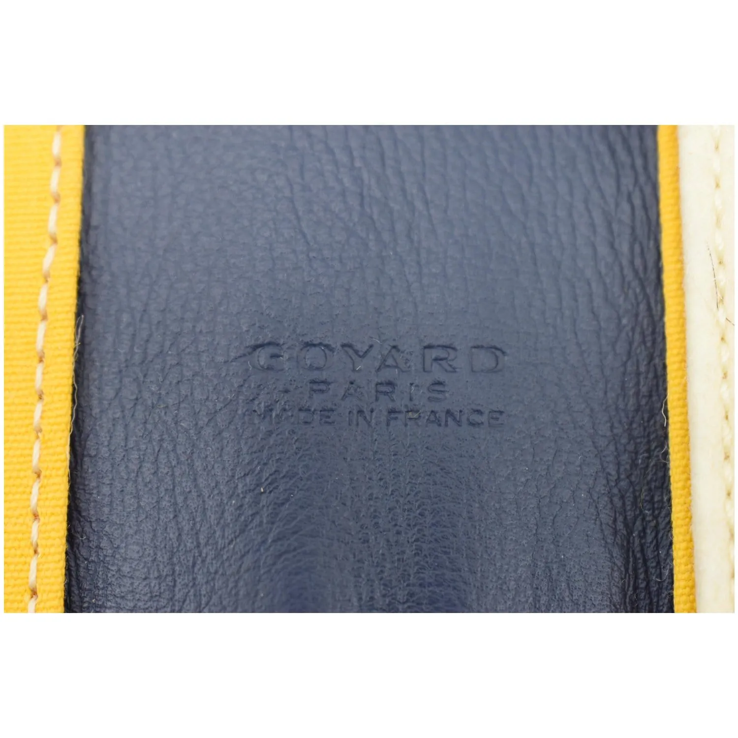 GOYARD Universal Companion Portfolio Goyardine Canvas Briefcase Bag Black