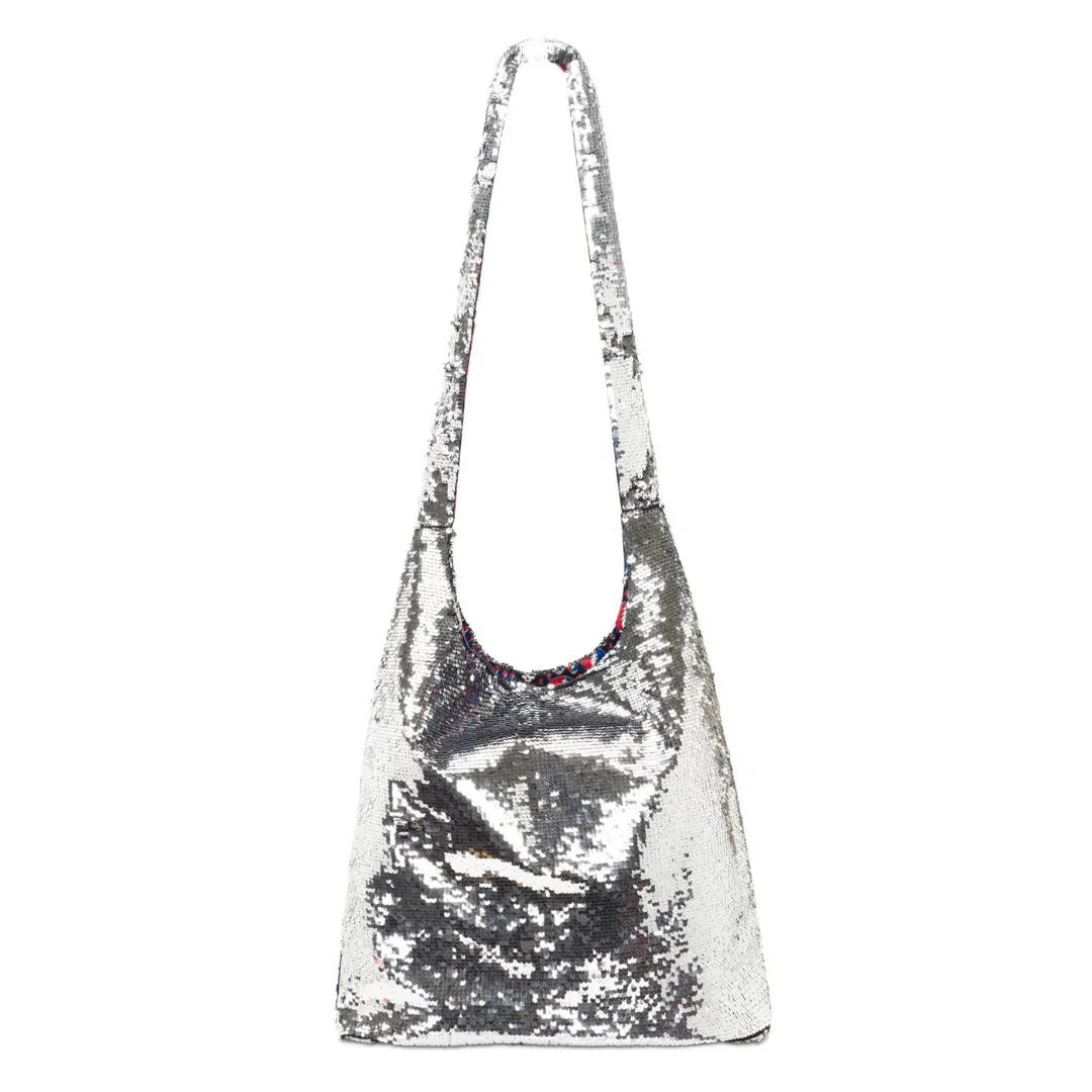 Grateful Dead Stealie Sequin Crossbody Bag