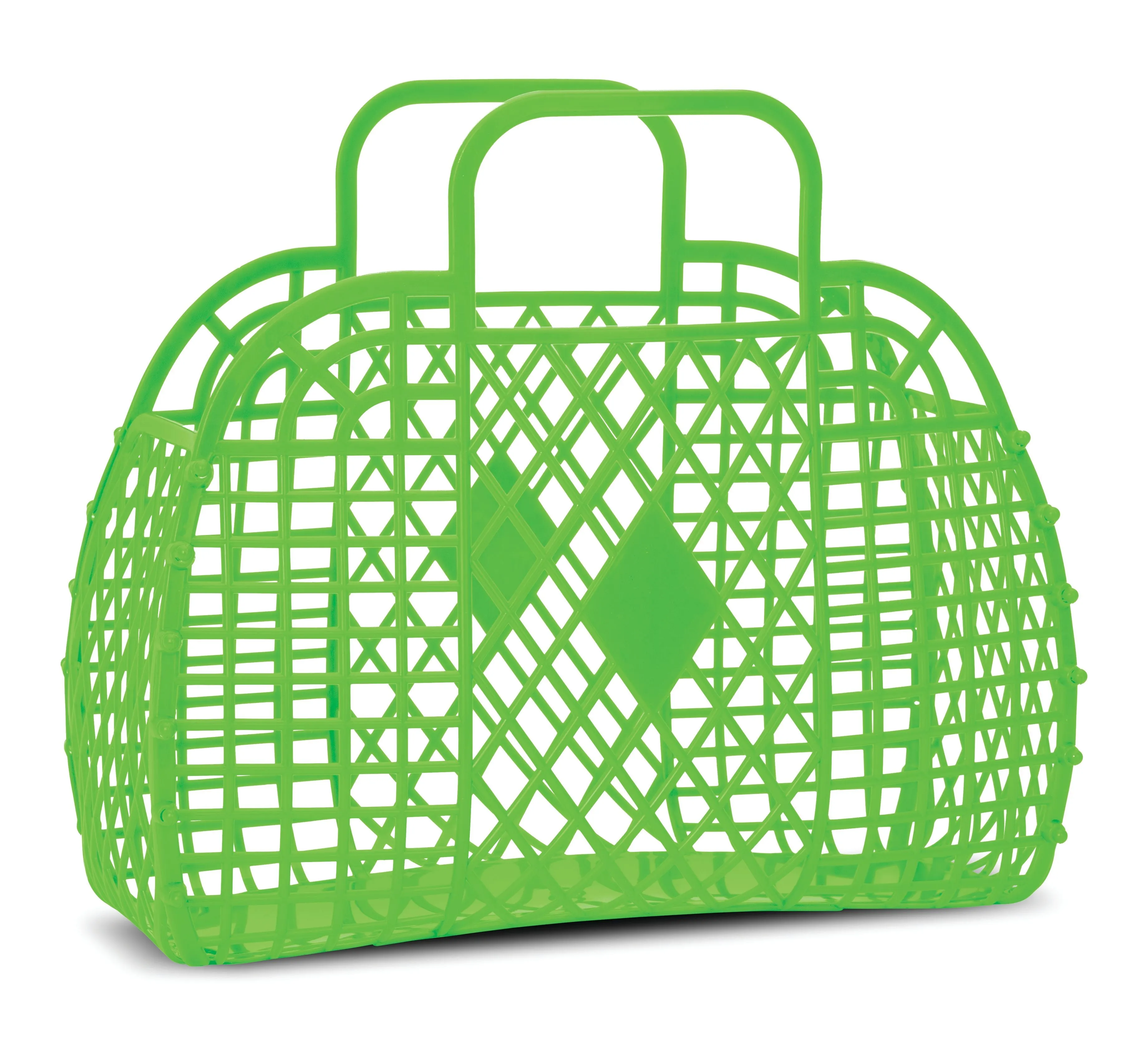 Green Neon Large Jelly Bag