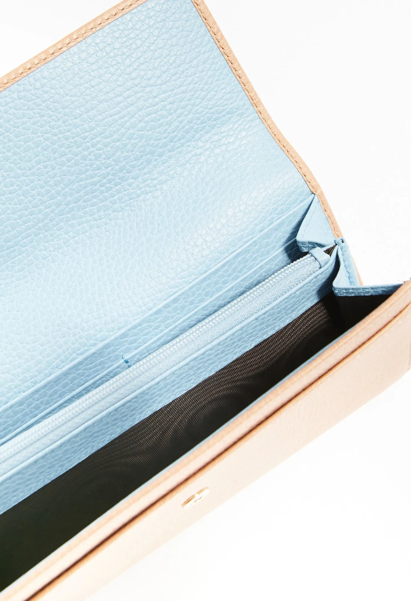 Gucci Beige Swing Continental Wallet