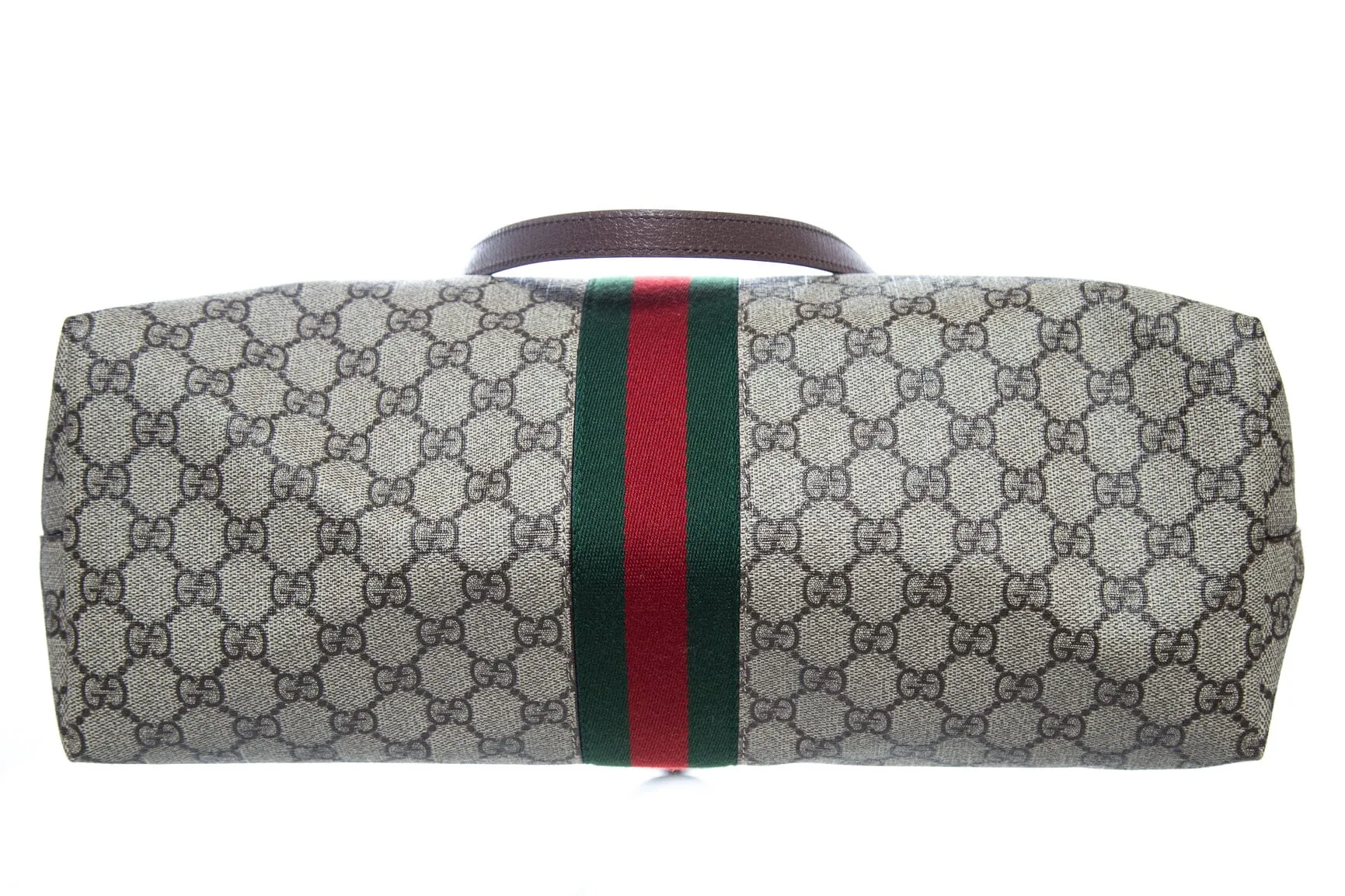 Gucci Brown Monogram Ophidia Supreme Tote