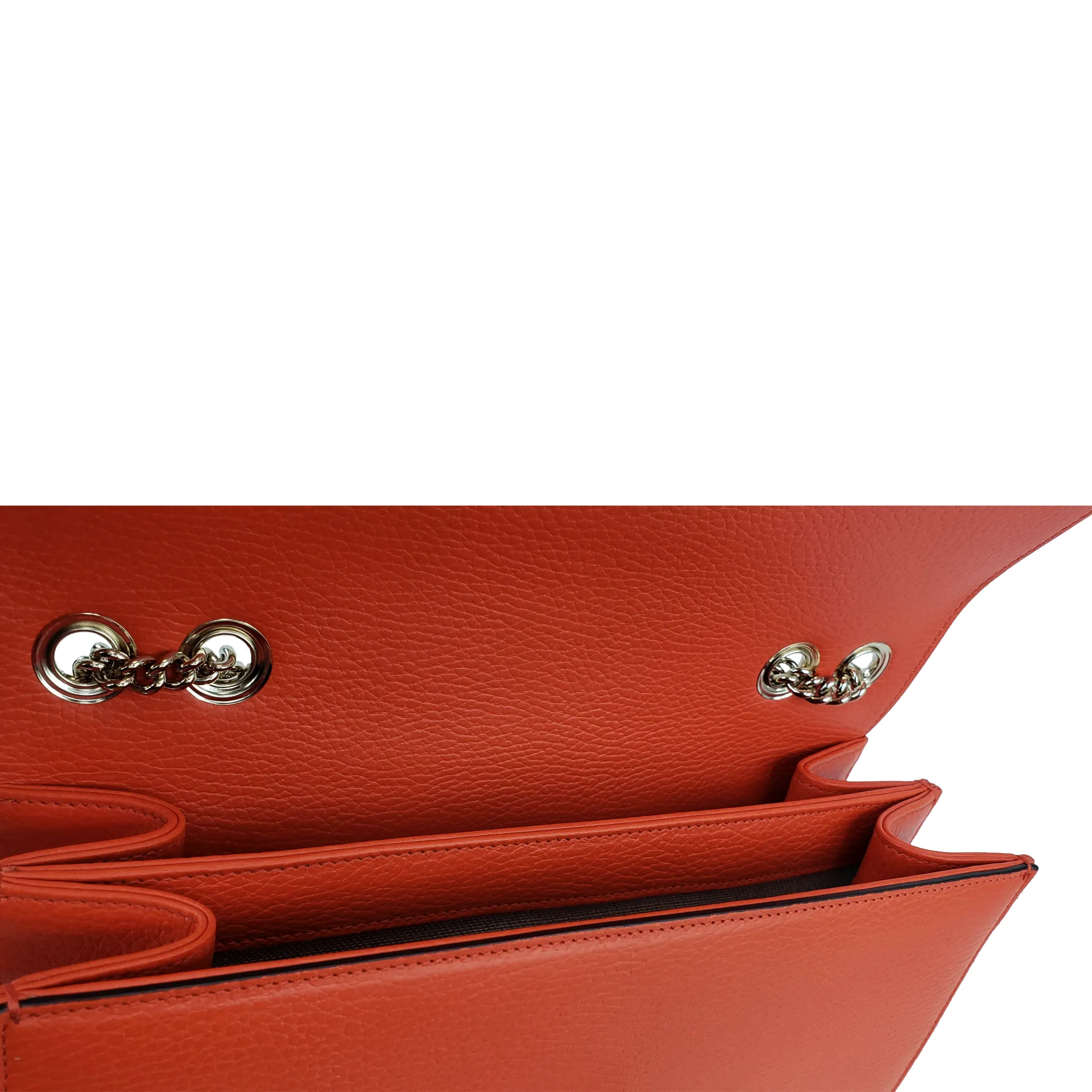 Gucci Medium Interlocking GG Crossbody Bag in Sun Orange