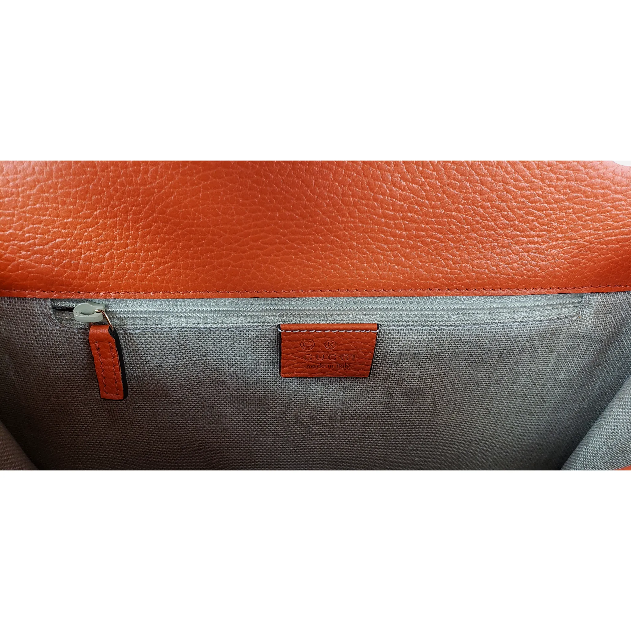 Gucci Medium Interlocking GG Crossbody Bag in Sun Orange