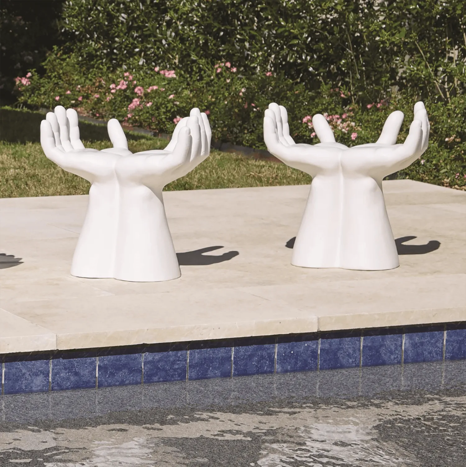 Hand Reinforced Ceramic Stool