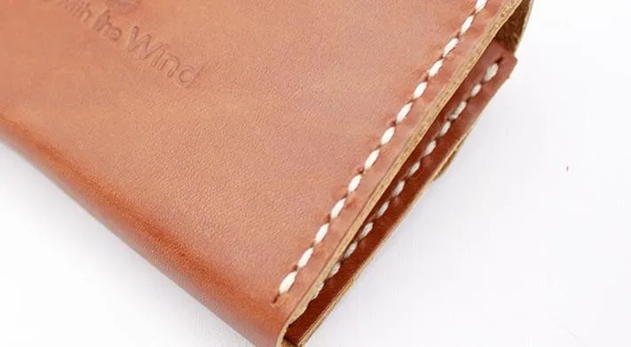HANDMADE LEATHER CUTE Accordion Women Card Change Holder Pouch PERSONALIZED MONOGRAMMED GIFT CUSTOM Coin Wallet Holder