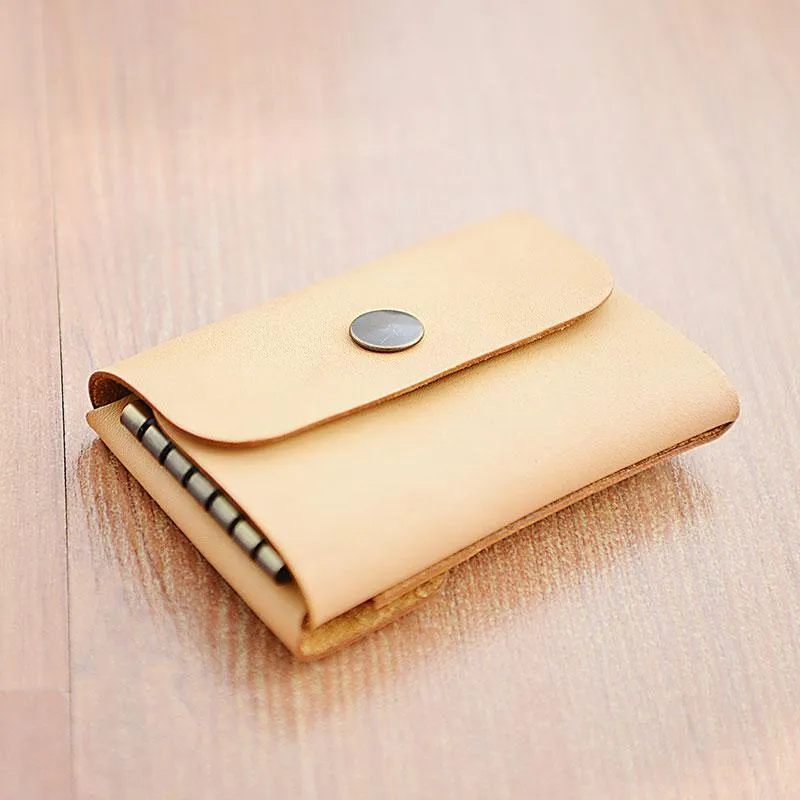 HANDMADE LEATHER CUTE Women Card Keys Holder Pouch PERSONALIZED MONOGRAMMED GIFT CUSTOM Key Wallet Holder