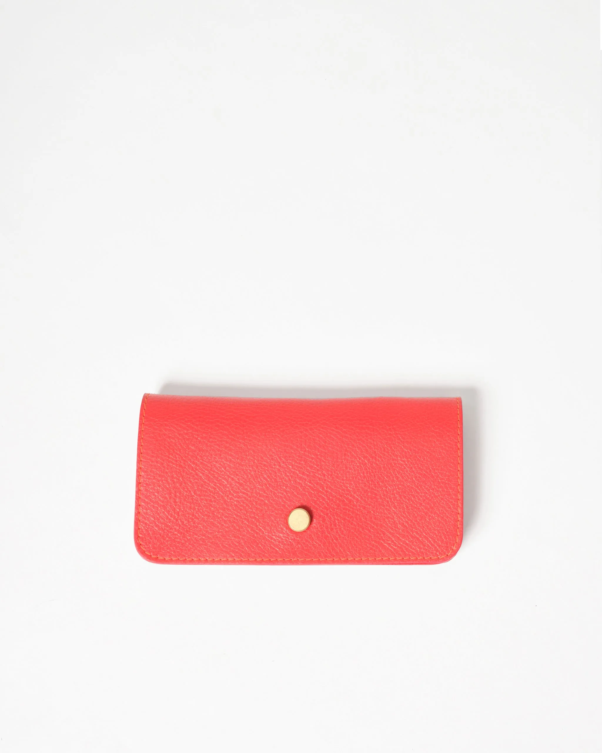 Hanne Accordion Wallet in Persimmon