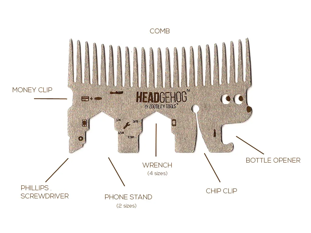 Headgehog Comb