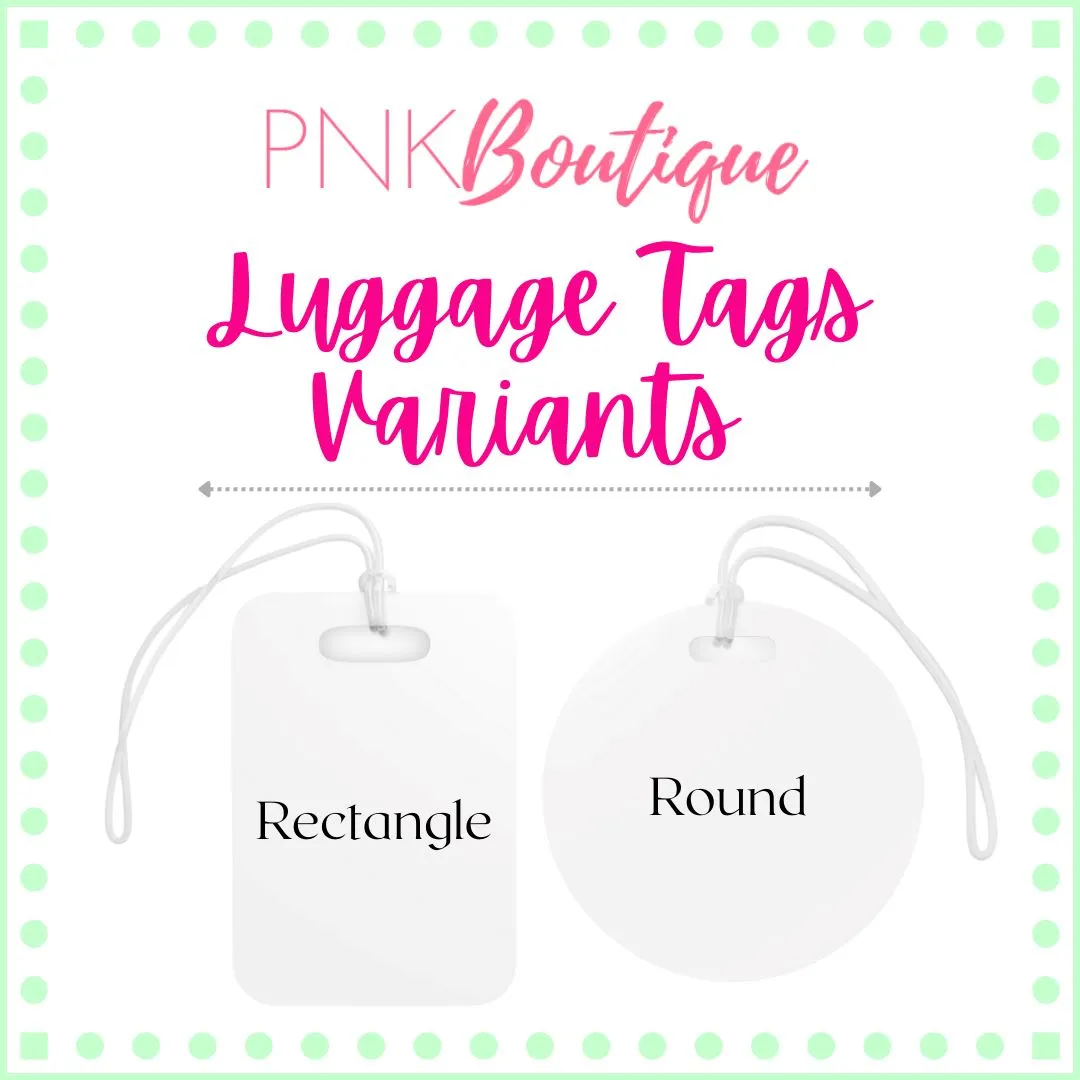 Hello World Personalized Luggage Tag